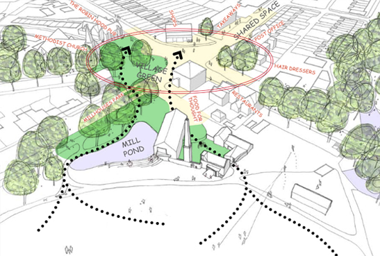 millhouses sheffield-doma architects-proposed site plan